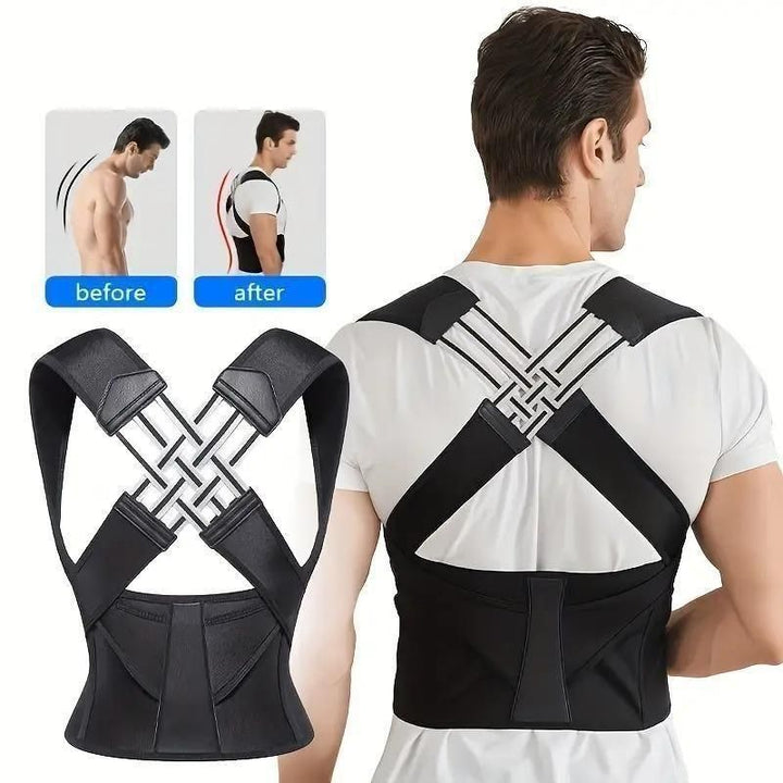 Findyy™ Adjustable Back Posture Corrector Belt for Slouching & Back Pain (Unisex) Findyy