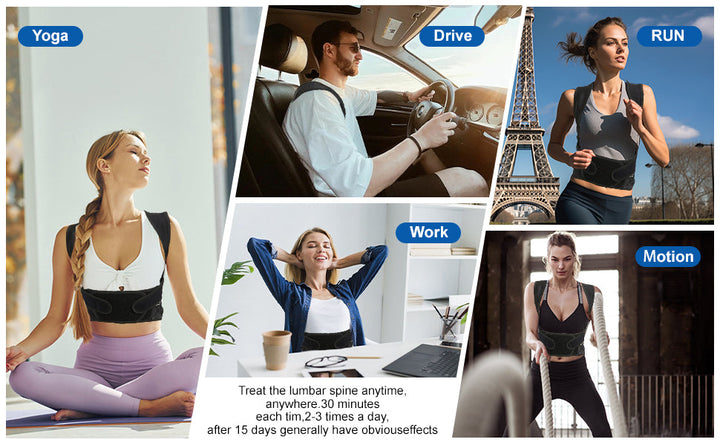 Findyy™ Adjustable Back Posture Corrector Belt for Slouching & Back Pain (Unisex) Findyy