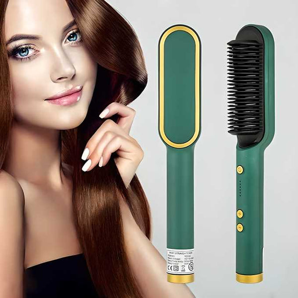 Findyy GlowBrush Luxe - Portable Hair Straightener & Styler Findyy