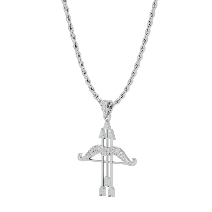Ram Dhanush Silver Pendant Chain 1pas00-1a