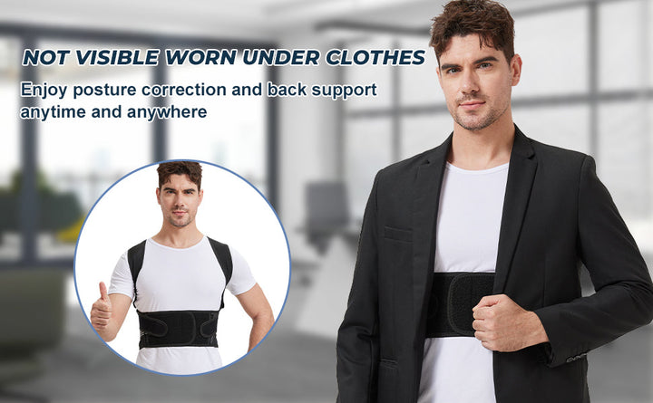 Findyy™ Adjustable Back Posture Corrector Belt for Slouching & Back Pain (Unisex) Findyy